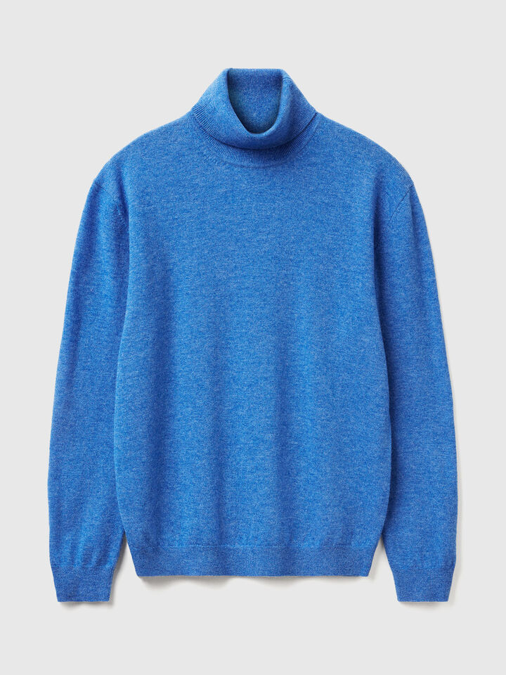 TURTLE NECK SWEATER Men image number 4